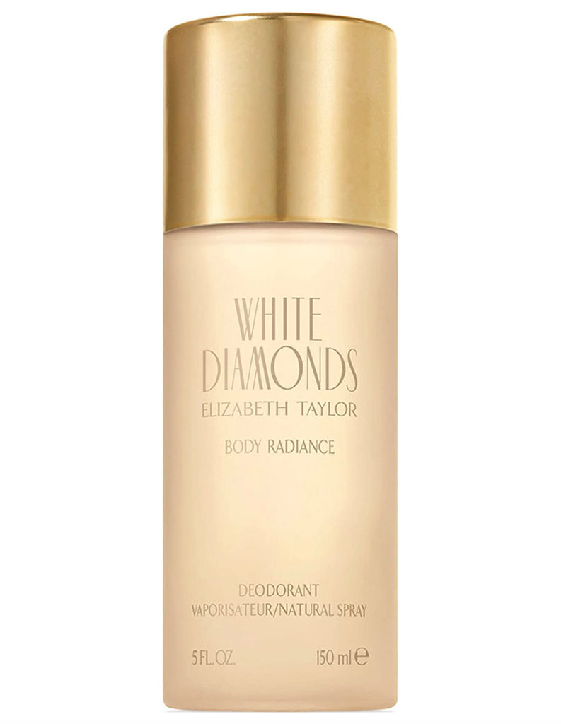 White Diamonds for Women by Elizabeth Taylor Perfumed Deodorant Spray 5.0 oz