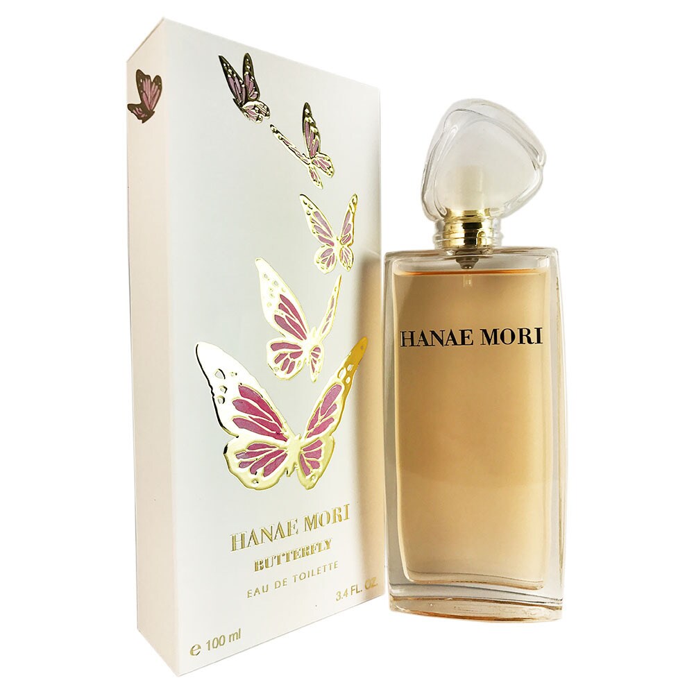 HANAE MORI Pink Butterfly store For Women 3.4oz Eau de Toilette Spray - NEW In Box