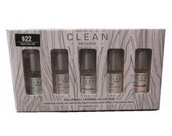 Clean Reserve Layering Collection EDP Rollerball 0.1 oz - 5 pc Gift Set