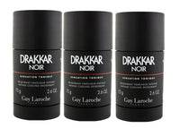 Drakkar Noir for Men by Guy Laroche Intense Cooling Deodorant Stick 2.6 oz (Pack of 3)