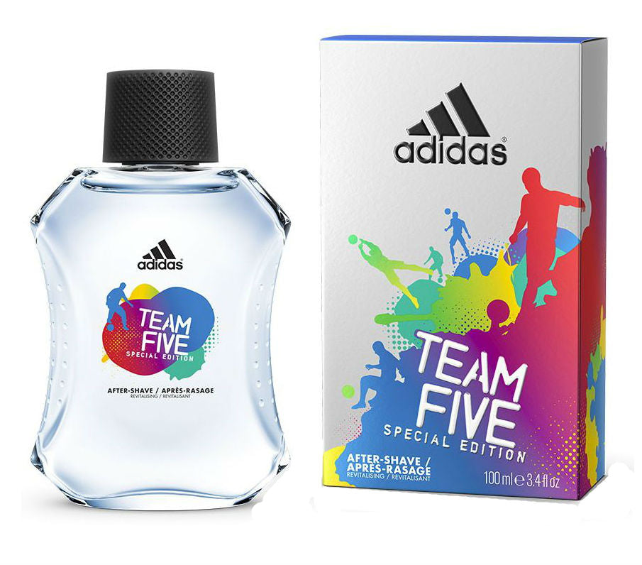 Adidas Team Five for Men After Shave Splash 3.4 oz