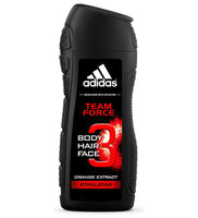Adidas Team Force for Men Hair Body & Face Gel 16 oz