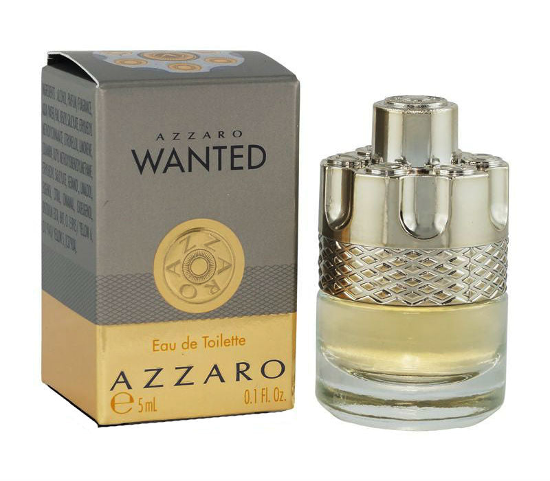 Azzaro Wanted for Men EDT Splash Miniature oz ml – Cosmic