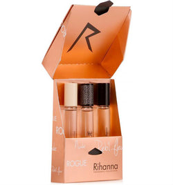 Rihanna for Women (Reb'l Fleur, Nude, Rouge) Rollerball 0.2 oz Set - Cosmic-Perfume