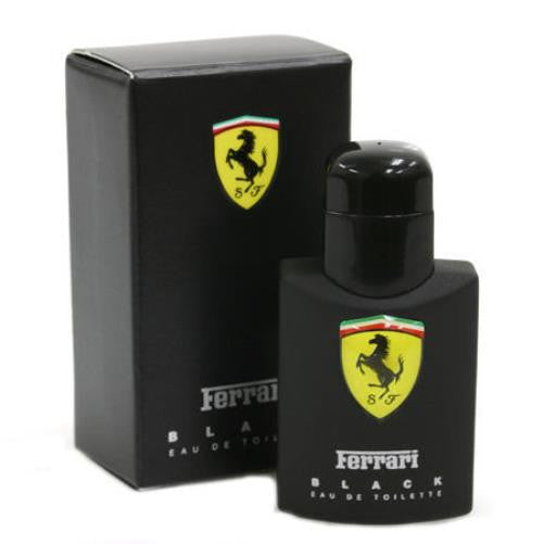 Ferrari Black for Men by Ferrari EDT Miniature Splash 0.13 oz - Cosmic-Perfume