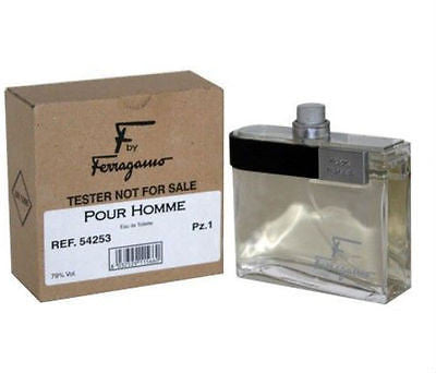 F Pour Homme for Men Salvatore by Ferragamo EDT Spray 3.4 oz (Tester) - Cosmic-Perfume