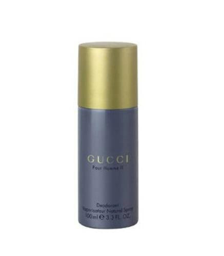 GUCCI Pour Homme II by Gucci Deodorant Spray 3.3 oz  (Unboxed) - Cosmic-Perfume