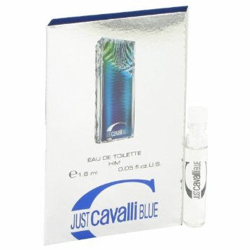 Just Cavalli BLUE HIM Roberto Cavalli EDT Vial Sample Splash 0.05 oz