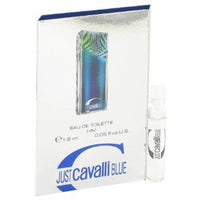 Just Cavalli BLUE HIM Roberto Cavalli EDT Vial Sample Splash 0.05 oz - Cosmic-Perfume