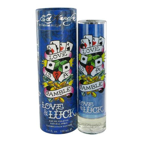 Ed Hardy Love & Luck for Men EDT Spray 3.4 oz - Cosmic-Perfume