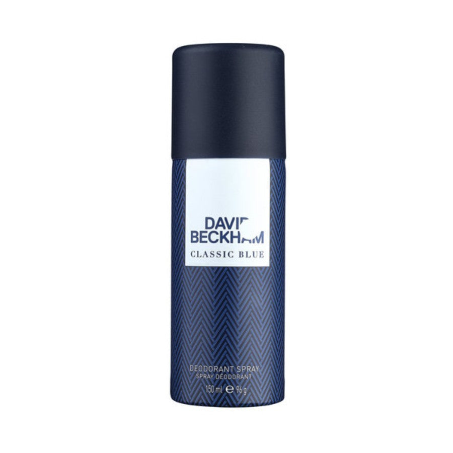 David Beckham Classic Blue for Men Deodorant Body Spray 5.0 oz - Cosmic-Perfume