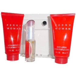 Perry Woman by Perry Ellis 3 Piece Mini Travel Gift Set - Cosmic-Perfume