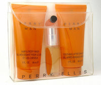 Perry Man for Men by Perry Ellis 3 Piece Mini Travel Gift Set - Cosmic-Perfume