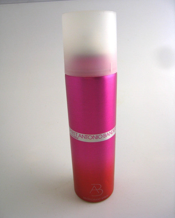 Spirit for Women by Antonio Banderas Deodorant Spray 5.0 oz (New in Dented Can) - Cosmic-Perfume