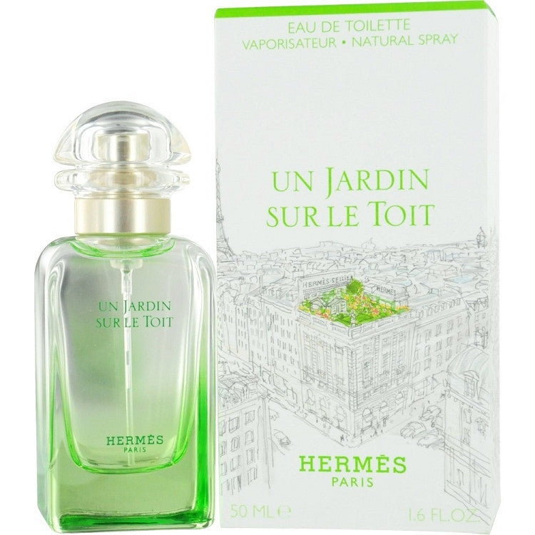 Un Jardin Sur Le Toit for Women & Men by Hermes EDT Spray 1.6 oz - Cosmic-Perfume