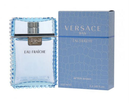 Versace Man Eau Fraiche for Men by Versace After Shave Splash 3.3 oz - Cosmic-Perfume