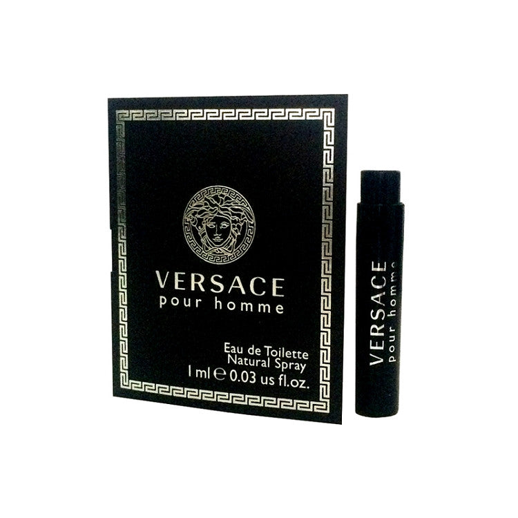Versace Pour Homme for Men by Versace EDT Vial Sample Spray 0.03 oz - Cosmic-Perfume