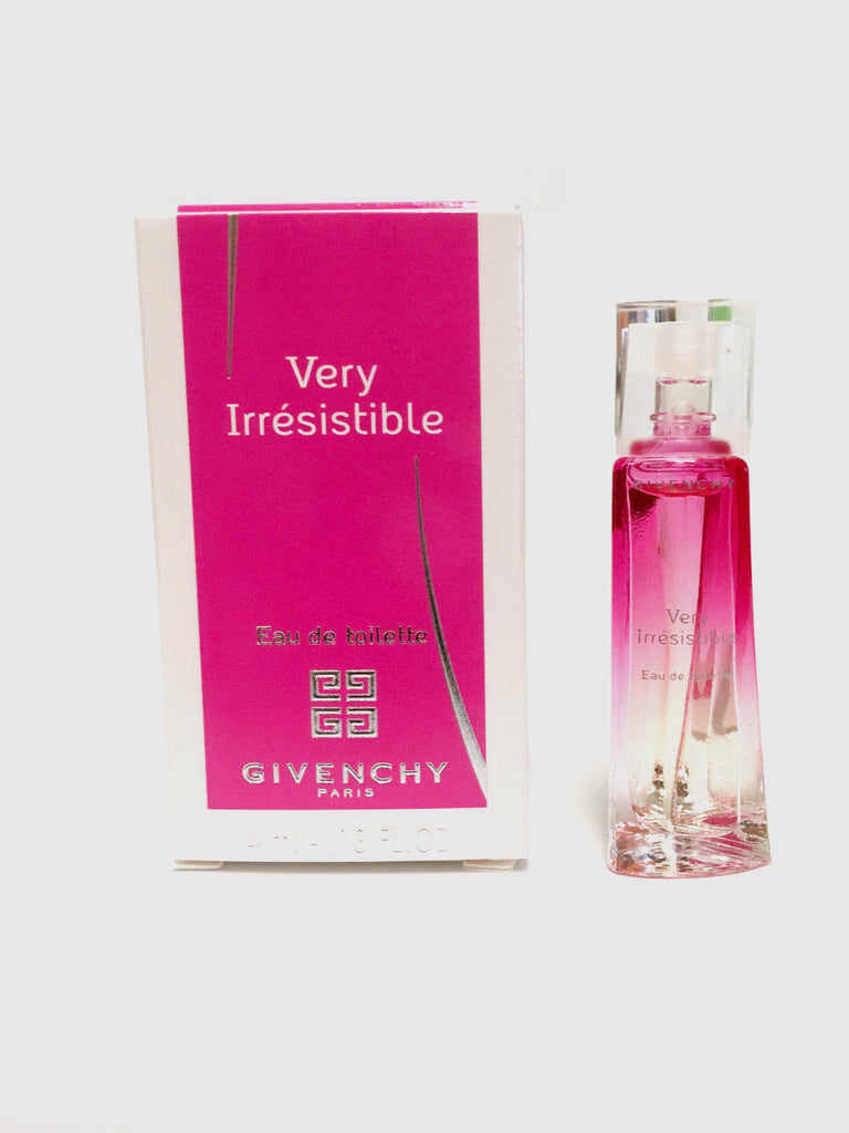 Very Irresistible for Women by Givenchy EDT Miniature Splash 0.13 oz (New in Box) - Cosmic-Perfume